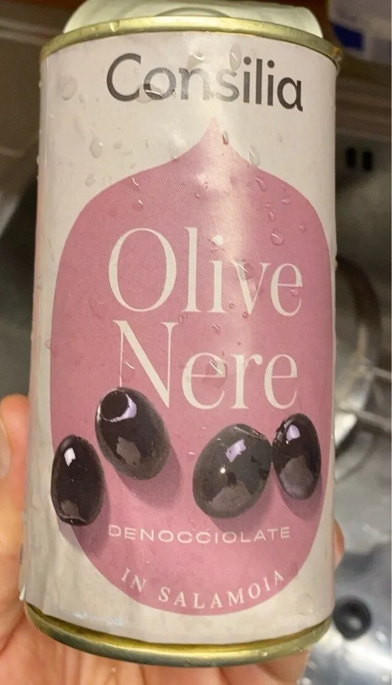 Olive nere denicciolate
