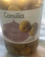 Olive verdi intere in salamoia
