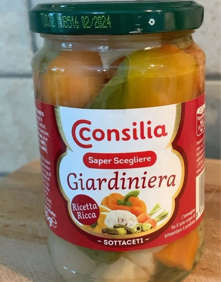 Sottaceti giardiniera