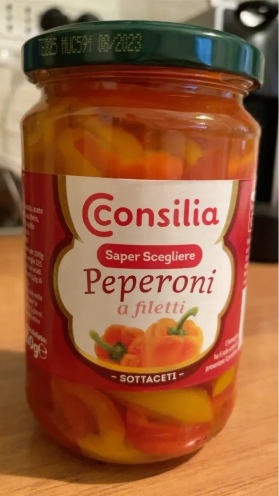 Peperoni a filetti sittoaceti
