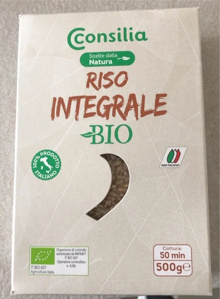 Riso integrale bio