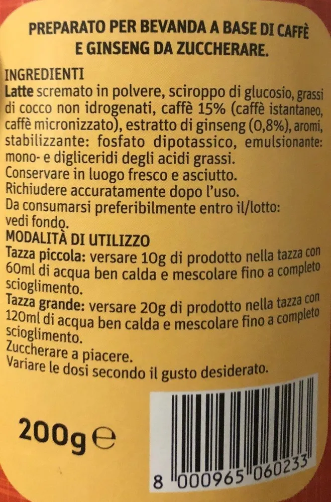 Caffè et Ginseng