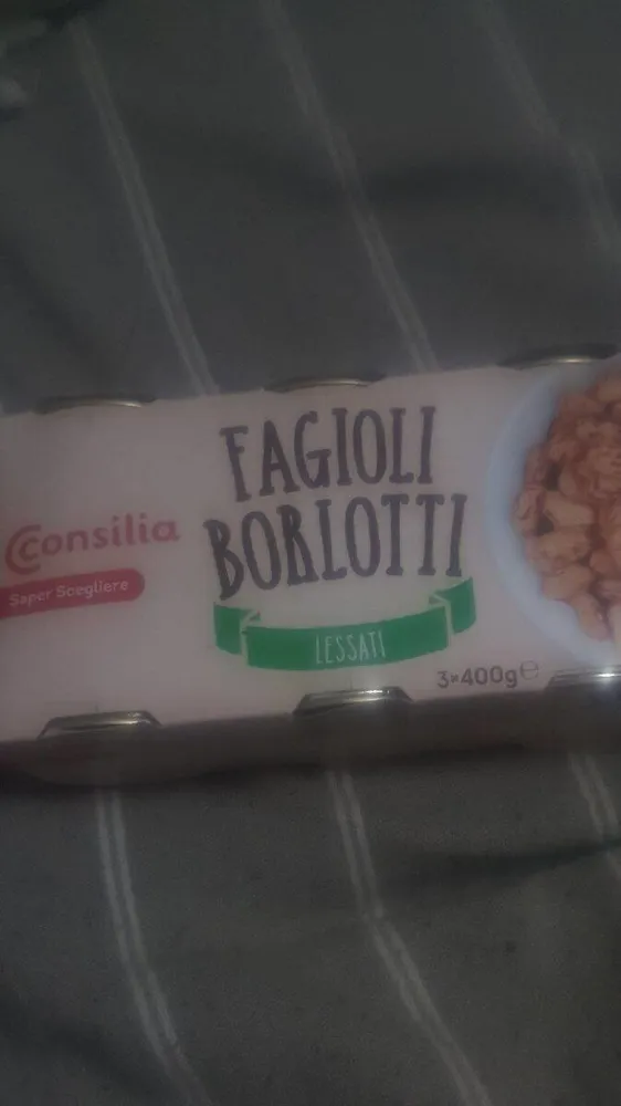 Fagioli Borlotti lessati