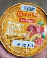 100% polpa di mela e Albicocca