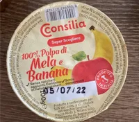 Polpa di mela e banana