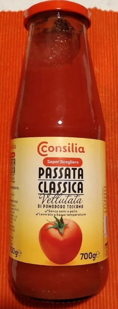 Passata classica vellutata
