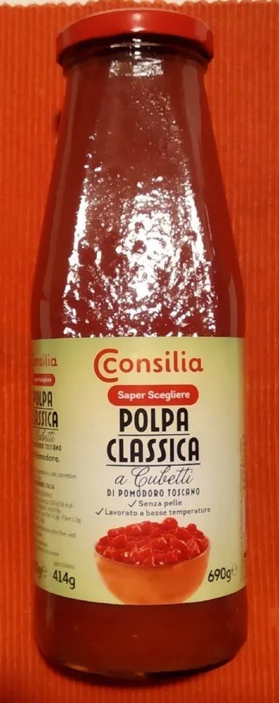 Polpa classica a cubetti