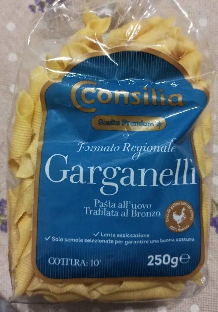 Pasta all'uovo Garganelli