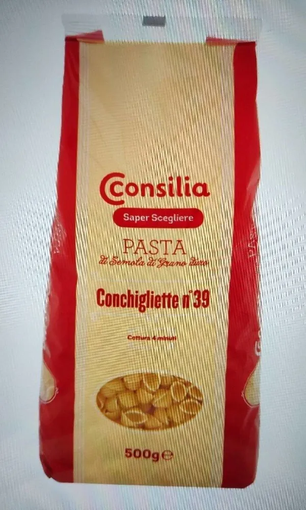 Pasta di semola di grano duro conchigliette