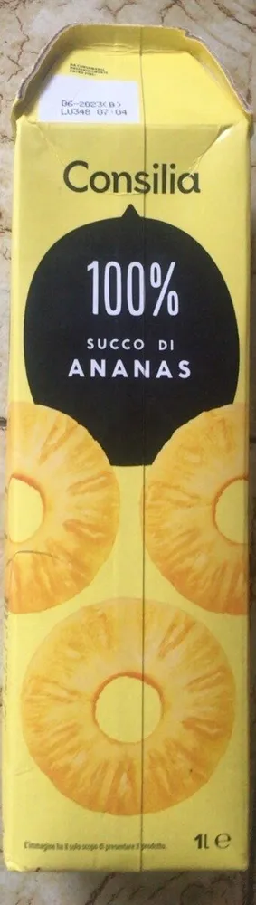 100% succo di ANANAS