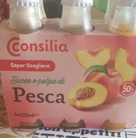 Succo e polpa di pesca