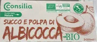Succo e polpa di albicocca