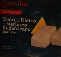 Cuori di filetto di merluzzo sudafricano