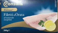 Filetti di Orata al naturale surgelati