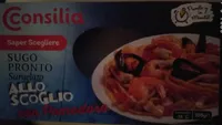 Sugo pronto surgelato allo scoglio con pomodoro