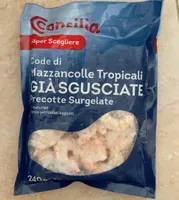 Code di Mazzancolle Tropicali sgusciate precotte surgelate
