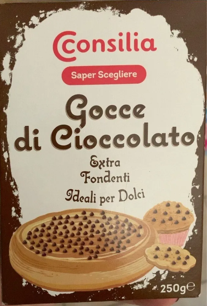 Gocce di cioccolato extra fondente