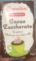 Cacao zuccherato in polvere