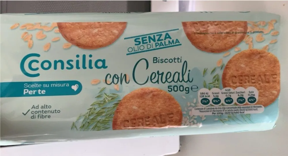 Biscotti con cereali