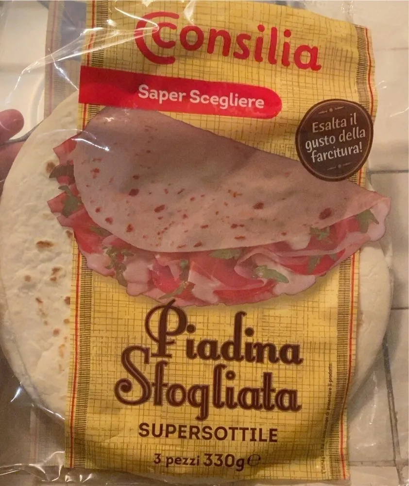Piadina sfogliata