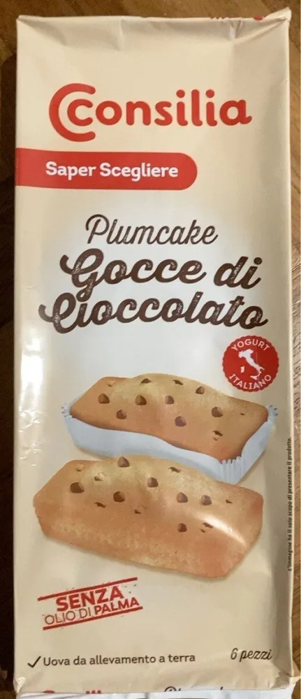 plumcake gocce di cioccolato
