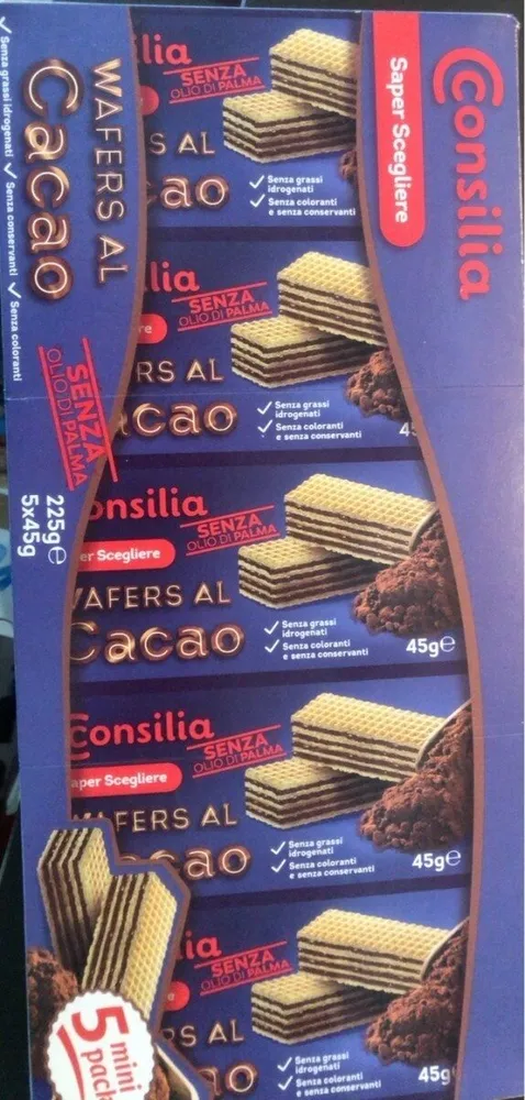 Wafers al Cacao