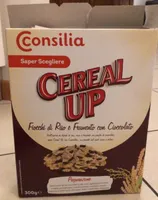 Cereal up Fiocchi di riso e frumento con cioccolato
