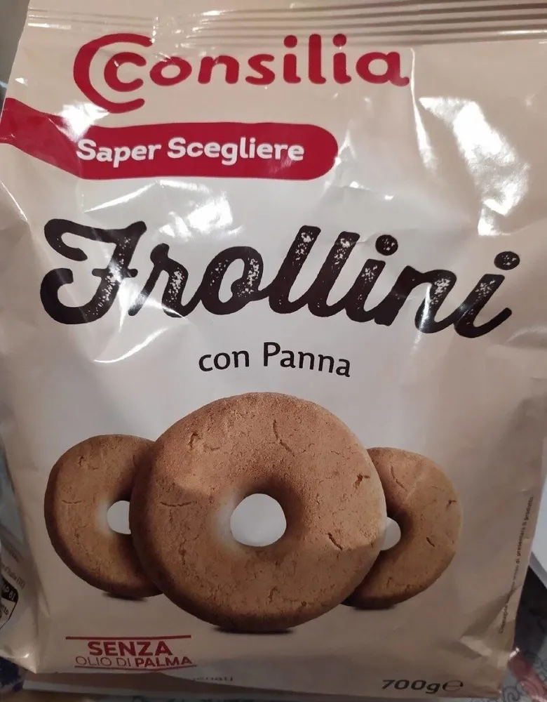 Frollini con panna