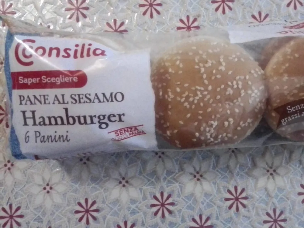 Consilia hamburger pane al sesamo
