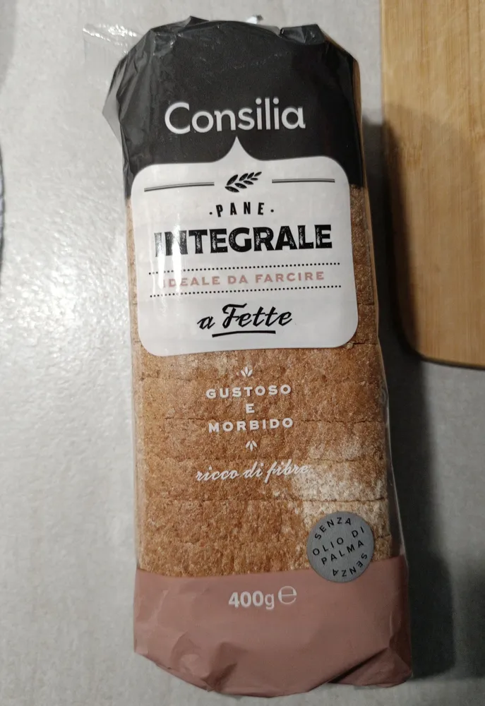 Pane integrale a fette