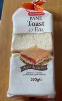 Pane toast a fette