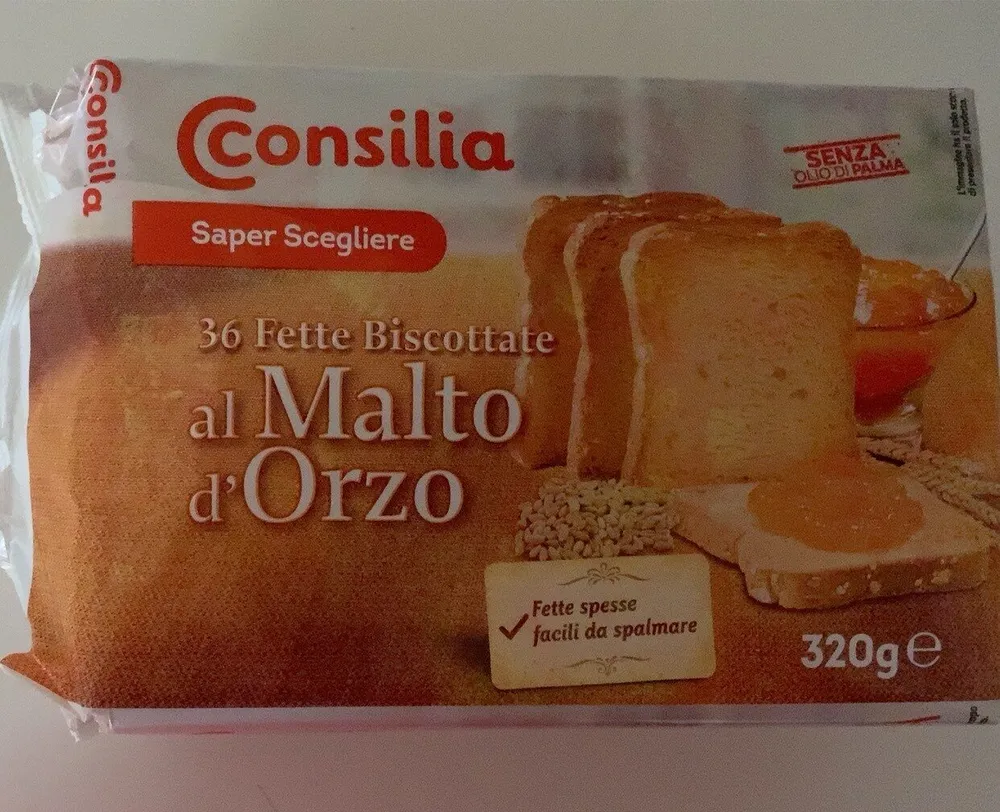 36 fette biscottate malto d’orzo