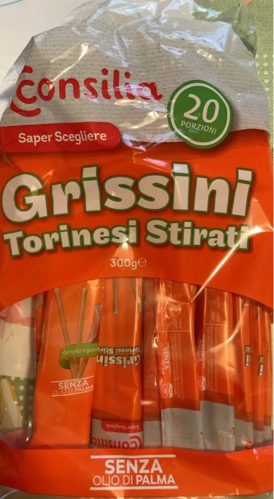 Grissini torinesi stirati