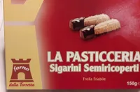 La pasticceria Sigarini semiricoperti