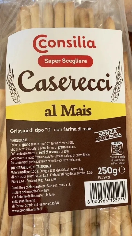 Caserecci al mais