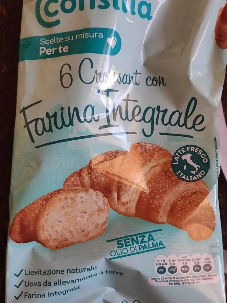 Croissant farina integrale
