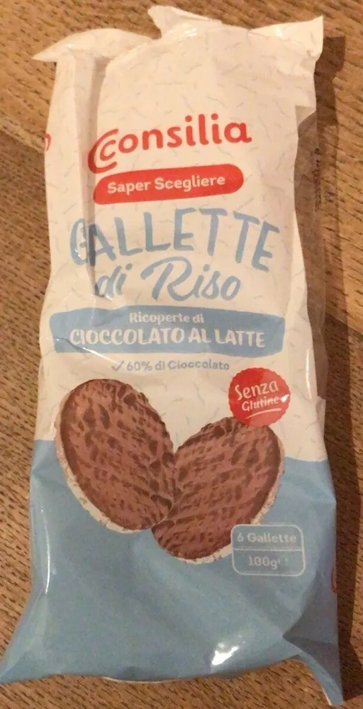 Gallette di riso cioccolato al latte