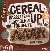 Cereal up barrette con cioccolato fondente