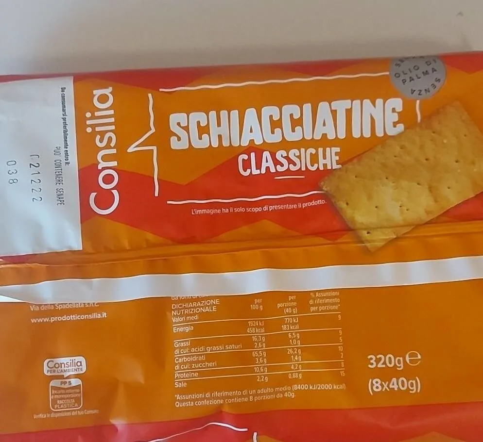 Schiacciatine classiche