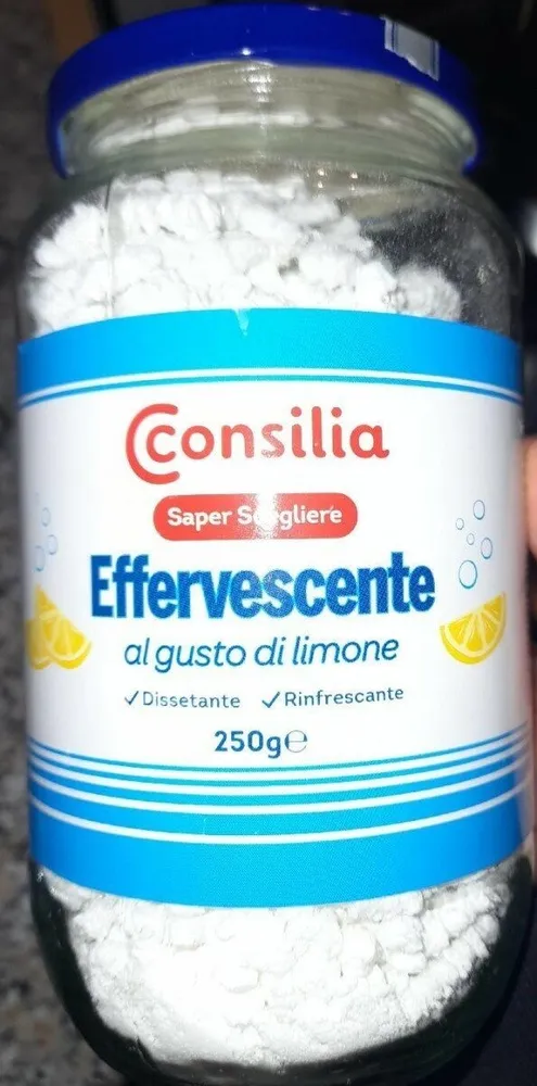 Effervescente al gusto limone