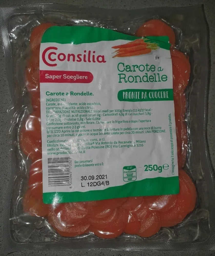 Carote a rondelle