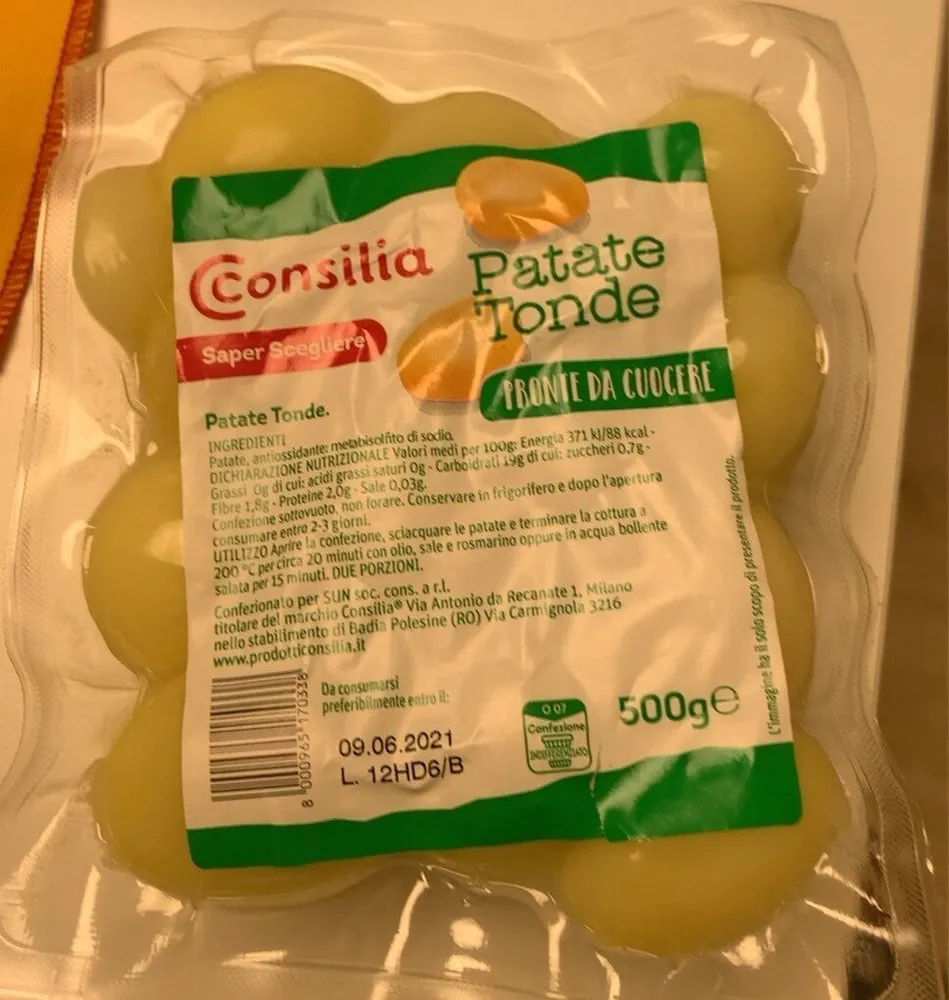 Patate tonde