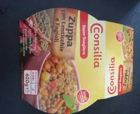 Zuppa con lenticchie e fagioli