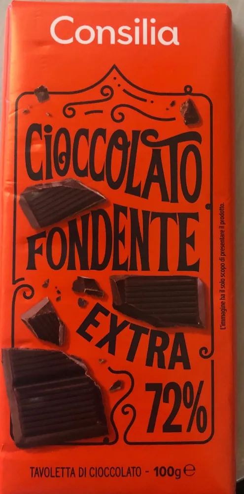 Cioccolato fondente extra 72%
