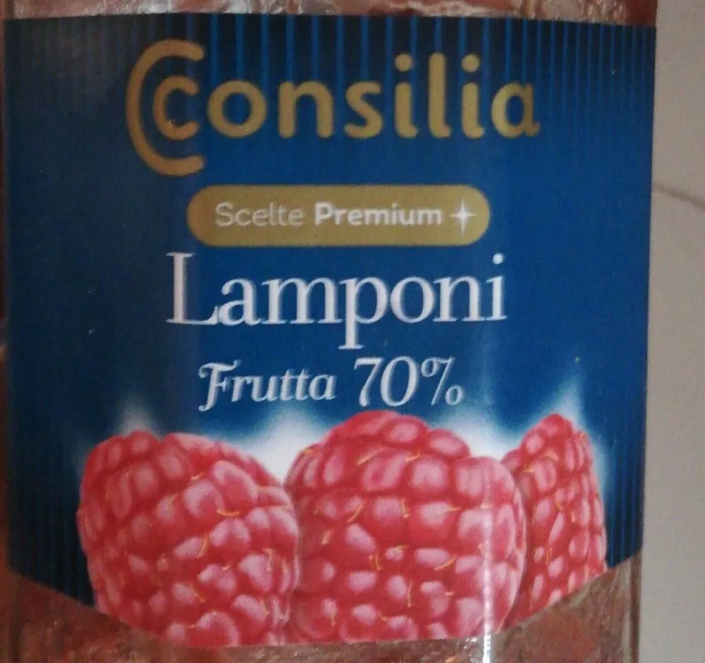 Marmellata lamponi 70%