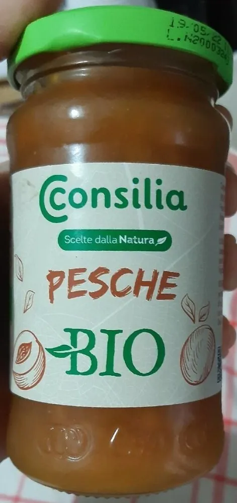 Marmellata pesche bio