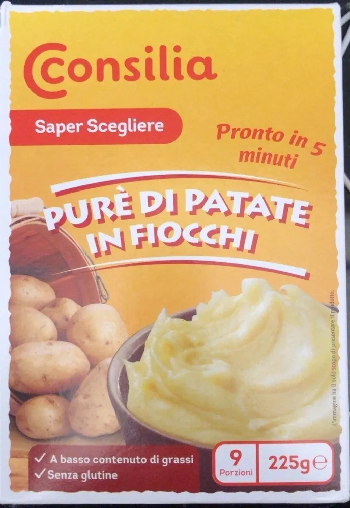 Purè di patate in fiocchi
