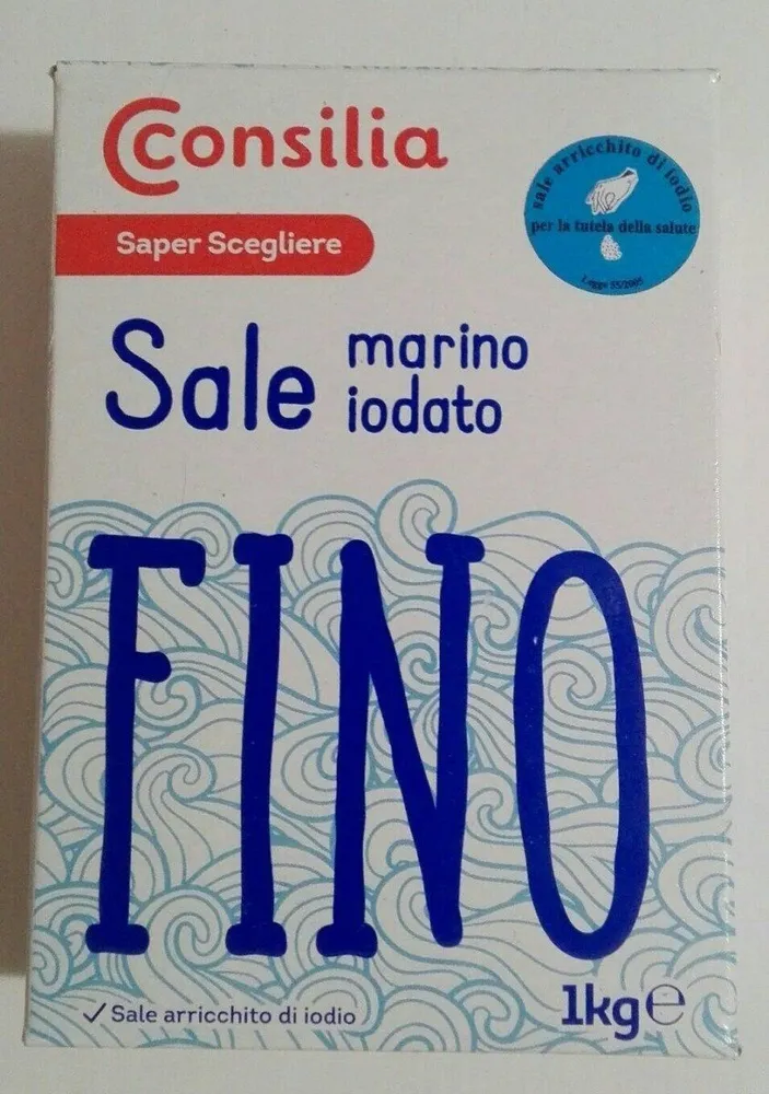 Sale marino iodato