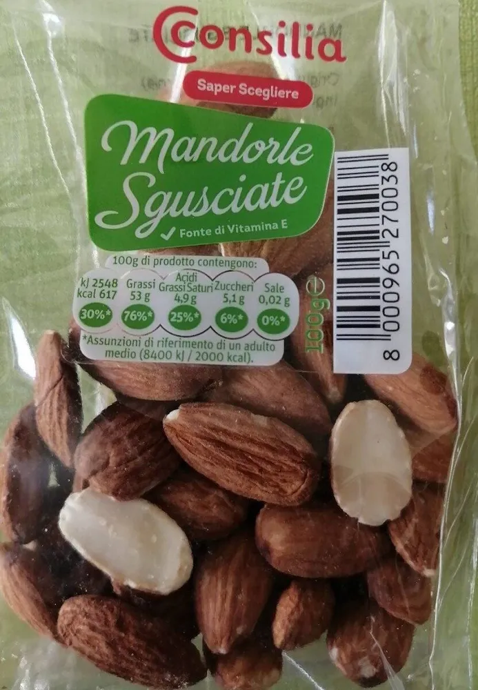 Mandorle sgusciate