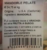 Mandorle pelate